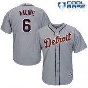 Wholesale Cheap Tigers #6 Al Kaline Grey Cool Base Stitched Youth MLB Jersey