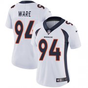 Wholesale Cheap Nike Broncos #94 DeMarcus Ware White Women's Stitched NFL Vapor Untouchable Limited Jersey