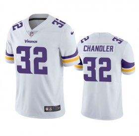 Cheap Men\'s Minnesota Vikings #32 Ty Chandler White 2023 F.U.S.E. Vapor Untouchable Limited Football Stitched Jersey