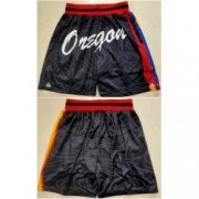 Wholesale Cheap Men Portland Trail Portland Blazers Black Shorts Run Small