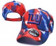 Wholesale Cheap New York Giants Team Logo Red Royal Peaked Adjustable Fashion Hat YD