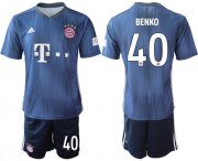 Wholesale Cheap Bayern Munchen #40 Benko Third Soccer Club Jersey