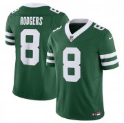 Cheap Men's New York Jets #8 Aaron Rodgers Green 2024 F.U.S.E. Vapor Limited Football Stitched Jersey