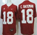 Wholesale Cheap Alabama Crimson Tide #18 Cooper Bateman Red 2015 College Football Nike Limited Jersey