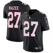 Wholesale Cheap Nike Falcons #27 Damontae Kazee Black Alternate Men's Stitched NFL Vapor Untouchable Limited Jersey