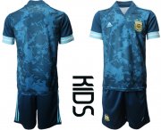 Wholesale Cheap Youth 2020-2021 Season National team Argentina awya blue Soccer Jersey