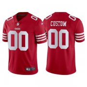 Wholesale Cheap Men's San Francisco 49ers Customized 2022 New Scarlet Vapor Untouchable Stitched Football Jersey