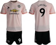 Wholesale Cheap Manchester United #9 Lukaku Away Soccer Club Jersey