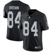Wholesale Cheap Nike Raiders #84 Antonio Brown Black Team Color Men's Stitched NFL Vapor Untouchable Limited Jersey