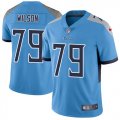 Wholesale Cheap Nike Titans #79 Isaiah Wilson Light Blue Alternate Men's Stitched NFL Vapor Untouchable Limited Jersey