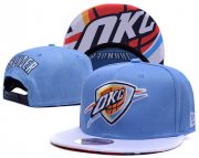 Wholesale Cheap NBA Oklahoma City Thunder Snapback Ajustable Cap Hat XDF 065