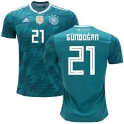 Wholesale Cheap Germany #21 Gundogan Away Soccer Country Jersey