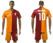 Wholesale Cheap Galatasaray SK #10 Sneijder Home Soccer Club Jersey