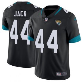 Wholesale Cheap Nike Jaguars #44 Myles Jack Black Team Color Men\'s Stitched NFL Vapor Untouchable Limited Jersey