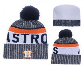 Wholesale Cheap MLB Houston Astros Logo Stitched Knit Beanies 004