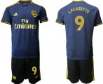 Wholesale Cheap Arsenal #9 Lacazette Third Soccer Club Jersey