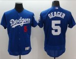 Wholesale Cheap Dodgers #5 Corey Seager Blue Flexbase Authentic Collection Stitched MLB Jersey
