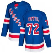 Wholesale Cheap Men Adidas New York Rangers #72 Filip Chytil Blue Home Stitched NHL Jersey