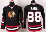 Wholesale Cheap Blackhawks #88 Patrick Kane Black 2014 Stadium Series Stitched Youth NHL Jersey