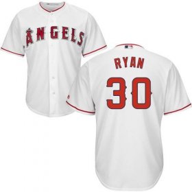 Wholesale Cheap Angels #30 Nolan Ryan White Cool Base Stitched Youth MLB Jersey