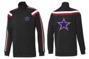 Wholesale Cheap NFL Dallas Cowboys Team Logo Jacket Black_2
