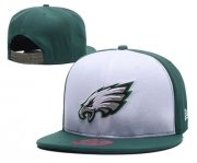 Wholesale Cheap NFL Philadelphia Eagles Fresh Logo White Adjustable Hat