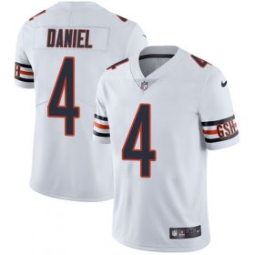 Wholesale Cheap Nike Bears #4 Chase Daniel White Men\'s Stitched NFL Vapor Untouchable Limited Jersey