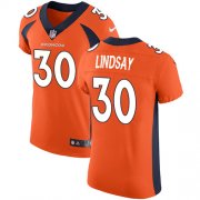 Wholesale Cheap Nike Broncos #30 Phillip Lindsay Orange Team Color Men's Stitched NFL Vapor Untouchable Elite Jersey