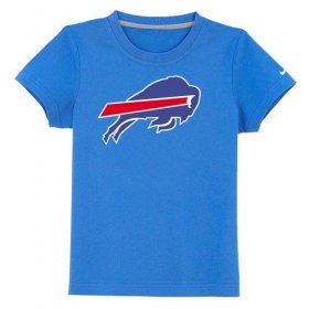 Wholesale Cheap Buffalo Bills Sideline Legend Authentic Logo Youth T-Shirt Light Blue