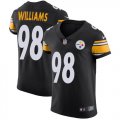 Wholesale Cheap Nike Steelers #98 Vince Williams Black Team Color Men's Stitched NFL Vapor Untouchable Elite Jersey