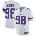 Wholesale Cheap Nike Vikings #98 Linval Joseph White Men's Stitched NFL Vapor Untouchable Limited Jersey