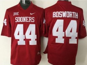 Wholesale Cheap Men\'s Oklahoma Sooners #44 Brian Bosworth Red College Football Nike Jersey
