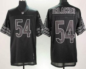 Wholesale Cheap Bears #54 Brian Urlacher Black Shadow Stitched NFL Jersey