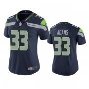 Wholesale Cheap Seattle Seahawks #33 Jamal Adams Women's Navy Vapor Untouchable Limited Stitched Jersey