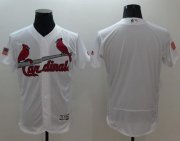 Wholesale Cheap Cardinals Blank White Fashion Stars & Stripes Flexbase Authentic Stitched MLB Jersey