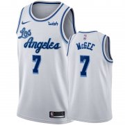 Wholesale Cheap Nike Lakers #7 Javale Mcgee White 2019-20 Hardwood Classic Edition Stitched NBA Jersey