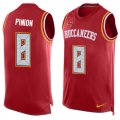 Wholesale Cheap Nike Buccaneers #8 Bradley Pinion Red Team Color Men's Stitched NFL Limited Tank Top Jersey