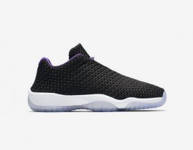 Wholesale Cheap Air Jordan Future Low Gs joker Black/purple-white