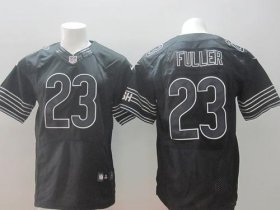 Wholesale Cheap Nike Bears #23 Kyle Fuller Black Shadow Men\'s Stitched NFL Elite Jersey