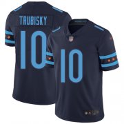 Wholesale Cheap Nike Bears #10 Mitchell Trubisky Navy Blue Team Color Men's Stitched NFL Limited City Edition Jersey