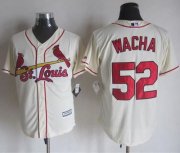 Wholesale Cheap Cardinals #52 Michael Wacha Cream New Cool Base Stitched MLB Jersey