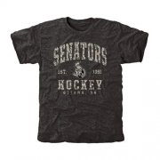Wholesale Cheap Men's Ottawa Senators Black Camo Stack T-Shirt