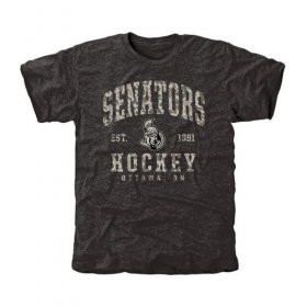 Wholesale Cheap Men\'s Ottawa Senators Black Camo Stack T-Shirt