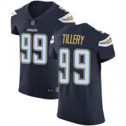 Wholesale Cheap Nike Chargers #99 Jerry Tillery Navy Blue Team Color Men's Stitched NFL Vapor Untouchable Elite Jersey