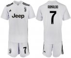 Wholesale Cheap Juventus #7 Ronaldo White Soccer Club Jersey