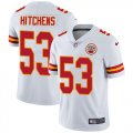 Wholesale Cheap Nike Chiefs #53 Anthony Hitchens White Men's Stitched NFL Vapor Untouchable Limited Jersey