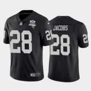 Wholesale Cheap Nike Las Vegas Raiders 28 Josh Jacobs Black 2020 Inaugural Season Vapor Untouchable Limited Jersey