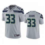 Wholesale Cheap Seattle Seahawks #33 Jamal Adams Alternate Men's Nike Grey Vapor Untouchable Limited Stitched NFL Jersey