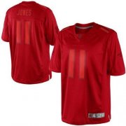 Wholesale Cheap Nike Falcons #11 Julio Jones Red Men's Stitched NFL Drenched Limited Jersey