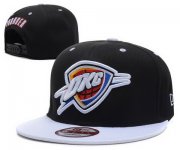 Wholesale Cheap NBA Oklahoma City Thunder Snapback Ajustable Cap Hat XDF 066